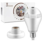 Κρυφή Κάμερα Παρακολούθησης με Υποδοχή για Κάρτα Μνήμης Λάμπα VR Cam 3D VR-V9-C