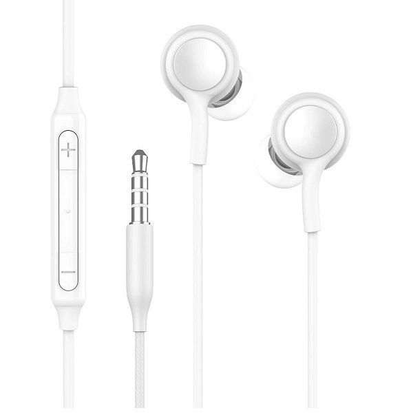 Newtop CF03 In-ear Handsfree με Βύσμα 3.5mm Λευκό