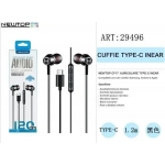 Ακουστικά Newtop TYPE-C CF17 Μαύρο - Image 2