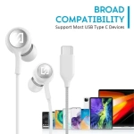 Ακουστικά Newtop TYPE-C CF28 Λευκό - Image 4