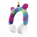Arrango Unicorn Ενσύρματα On Ear Παιδικά Ακουστικά Λευκά AC76360