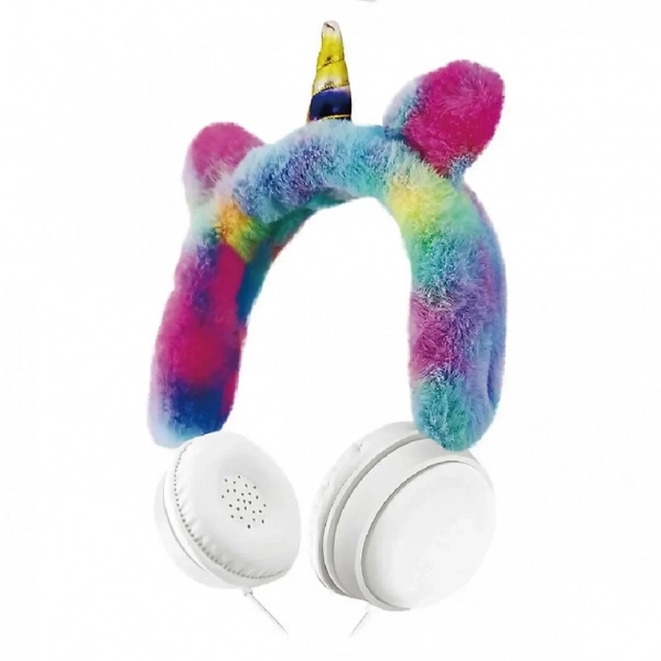 Arrango Unicorn Ενσύρματα On Ear Παιδικά Ακουστικά Λευκά AC76360