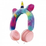 Arrango Unicorn Ενσύρματα On Ear Παιδικά Ακουστικά Ροζ AC76360