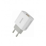 WK Φορτιστής USB-A 18W Quick Charge 3.0 Λευκός (WP-U57)