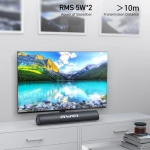 Awei Y333 Ηχείο Bluetooth 10W με Ραδιόφωνο και διάρκεια μπαταρίας έως 3.5 ώρες Black5