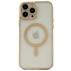 Magsafe Luxury Case for Iphone 13 Pro Max Gold