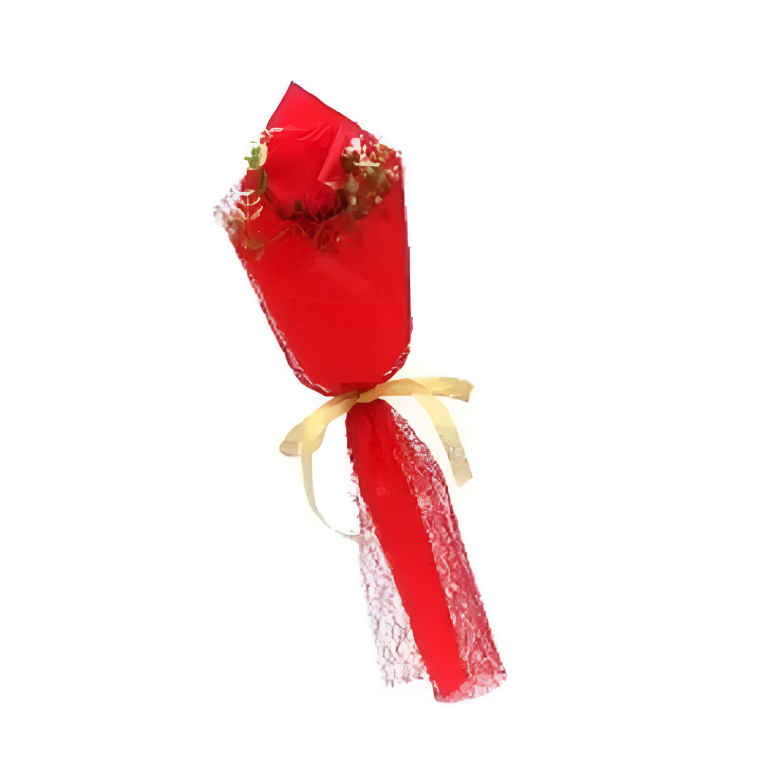 Μπουκέτο Τεχνητό Τριαντάφυλλο 38cm x 10cm