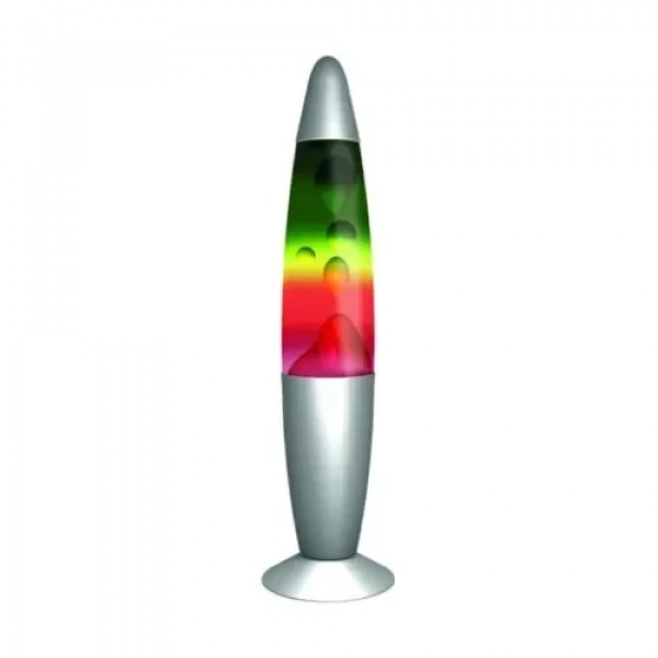 Πολύχρωμο φωτιστικό λάβας - Rainbow Lava lamp 40cm 0308