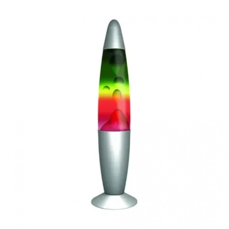 Πολύχρωμο φωτιστικό λάβας - Rainbow Lava lamp 40cm 0308
