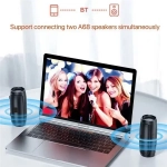 J016 Ηχείο Bluetooth 6W με Διάρκεια Μπαταρίας έως 4 ώρες Μαύρο