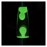 Aria Trade Διακοσμητικό Φωτιστικό Lava Lamp σε Πράσινο Χρώμα 34,5 cm-18157_Z