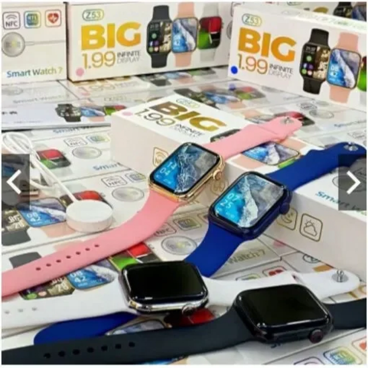 Z53 Aluminium 45mm Smartwatch με Παλμογράφο (Ροζ)