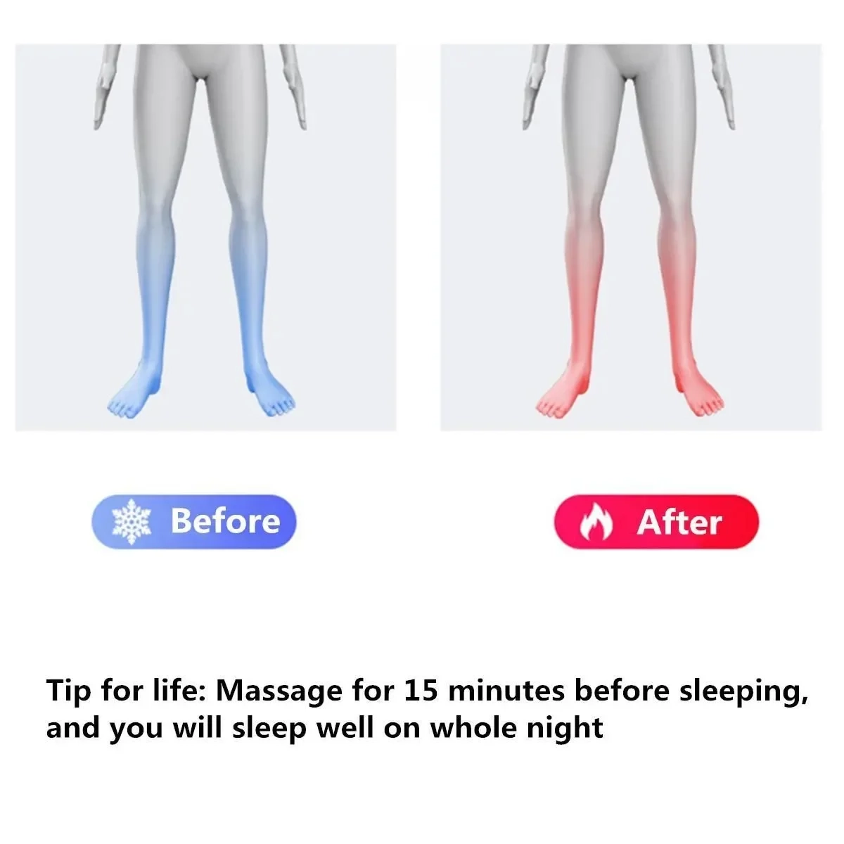 Health Electric Foot Massager Συσκευή Μασάζ Shiatsu για τα Πόδια με Υπέρυθρη Θερμότητα σε Κόκκινο Χρώμα