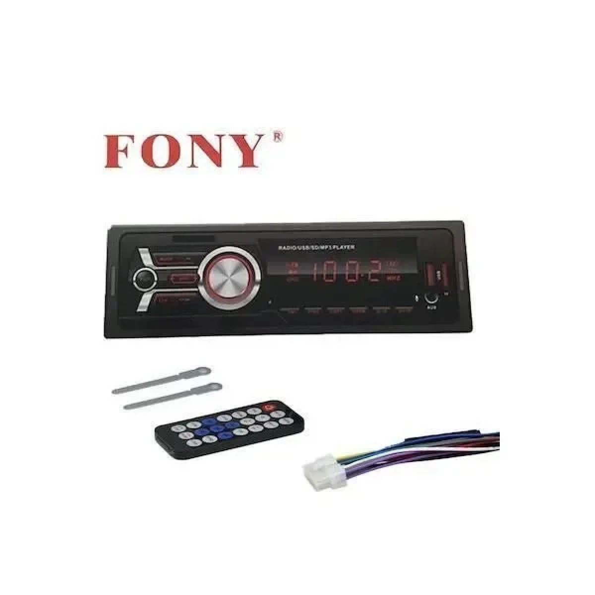 Ηχοσύστημα Αυτοκινήτου Universal 1DIN (Bluetooth/USB/AUX) Fony 6784BT