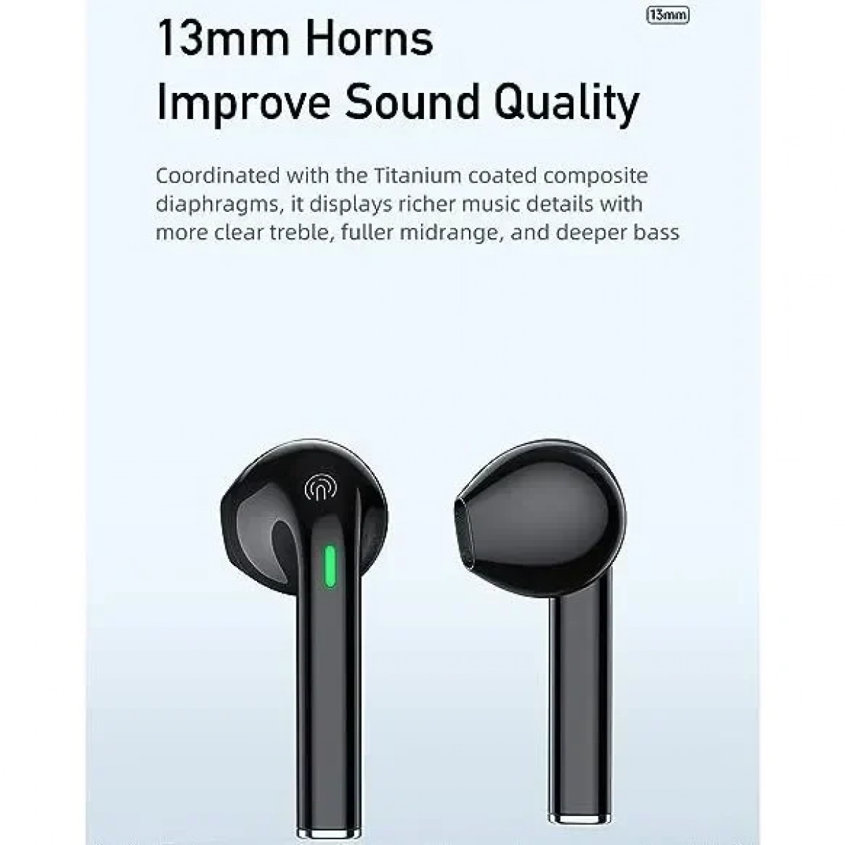 Ασύρματα ακουστικά Bluetooth Awei T26 Pro TWS Earphone Μαύρα