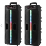 Ασύρματο ηχείο Bluetooth KIMISO QS-8201 Φορητό Woofer Led Outdoor Party