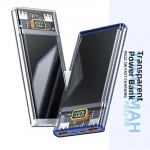 Διάφανο Powerbank Μπαταρία 20000mAh με 2 Θύρες USB 22.5 W Fast Charging Y161