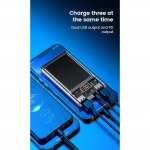 Διάφανο Powerbank Μπαταρία 20000mAh με 2 Θύρες USB 22.5 W Fast Charging Y161