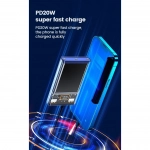 Διάφανο Powerbank Μπαταρία 20000mAh με 2 Θύρες USB 22.5 W Fast Charging Y161