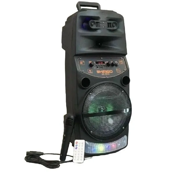Kimiso Σύστημα Karaoke με Ενσύρματo Μικρόφωνo QS-6802 σε Μαύρο Χρώμα