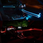 Διακοσμητικός Φωτισμός RGB LED Strip Neon 12V Αυτοκινήτου Andowl Q-LED2801 - Image 2