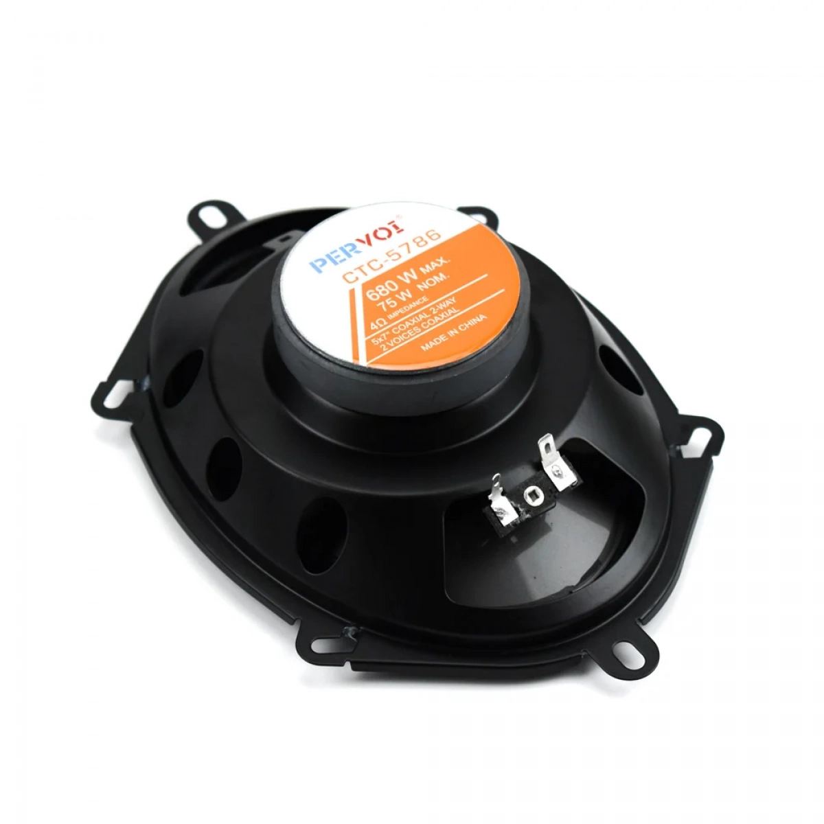 Σετ Ηχεία Αυτοκινήτου Midrange 5×7″ 680W RMS 2τμχ Pervoi CTC-5786 – Μαύρο - Image 2