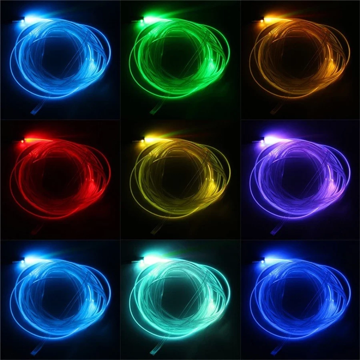 Διακοσμητικός Φωτισμός RGB LED Strip Neon 12V Αυτοκινήτου Andowl Q-LED2801 - Image 4