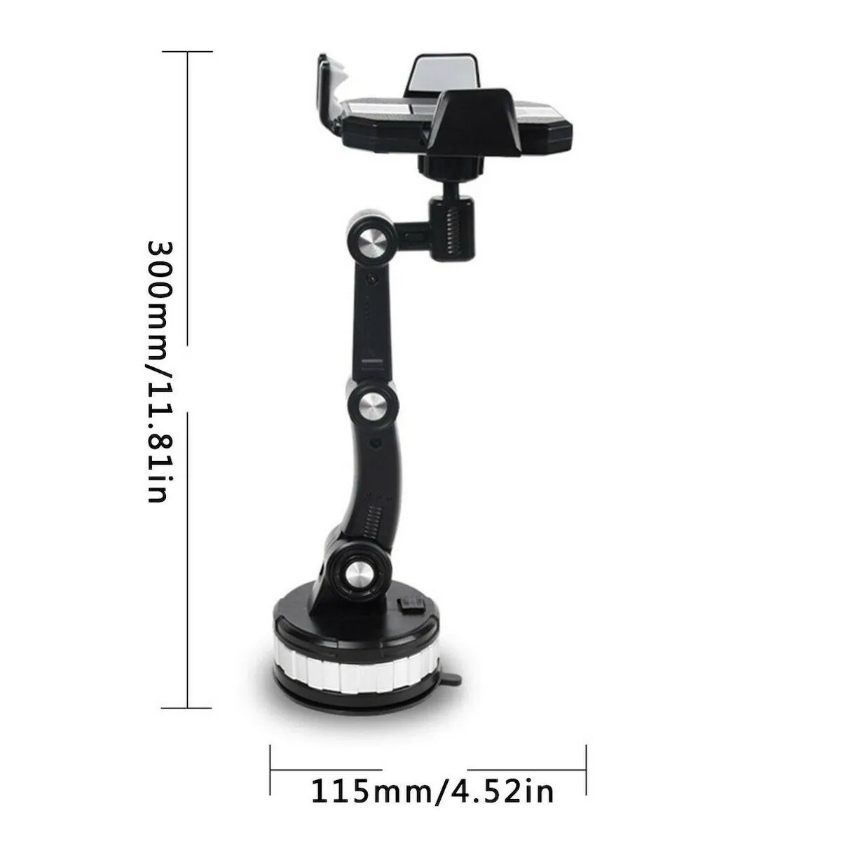 Βάση Κινητού για Αυτοκίνητα 360° / Car Mount Holder ZP-X0566 ΟΕΜ Μαύρο - Image 8