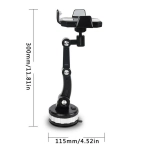 Βάση Κινητού για Αυτοκίνητα 360° / Car Mount Holder ZP-X0566 ΟΕΜ Μαύρο - Image 8