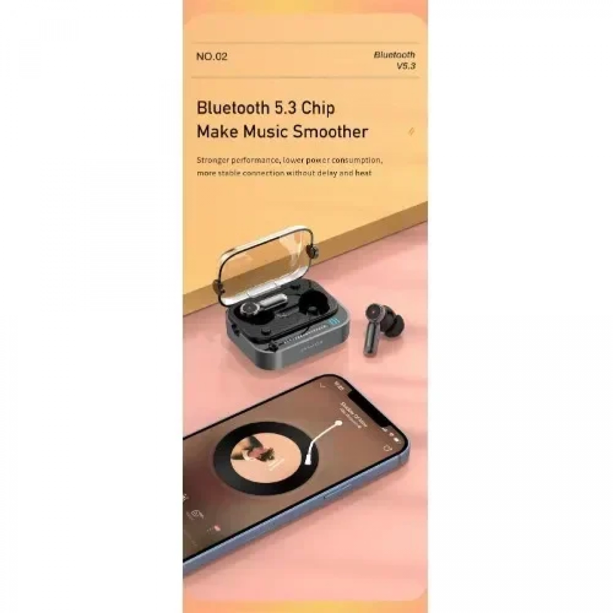Handsfree Ακουστικά Bluetooth με Θήκη Φόρτισης Awei T58 In-ear