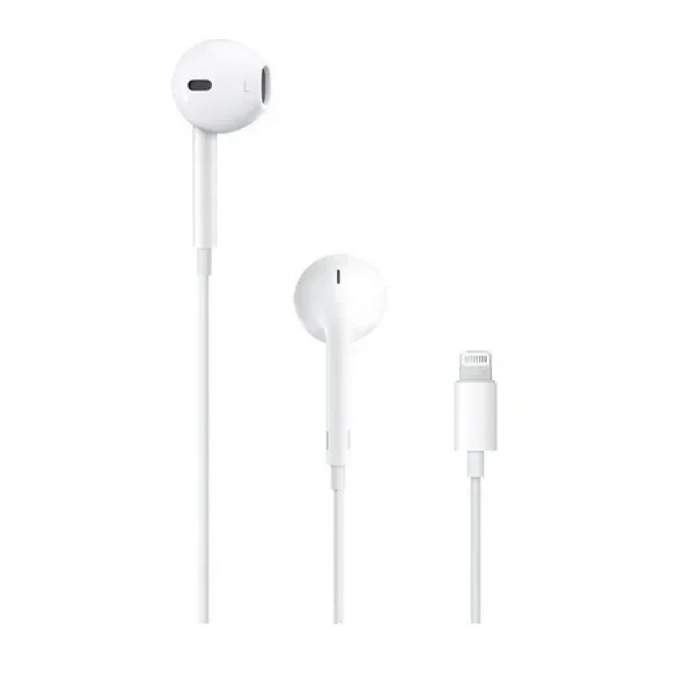 Ακουστικά EarPods με βύσμα lightning λευκό