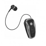 Ακουστικό Bluetooth Handsfree In-Ear KTR-Q7 ασημί