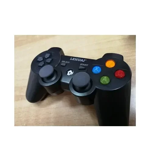 Ασύρματο Χειριστήριο Gamepad Bluetooth Για Smartphone/Smarttv/Ps3 Lehuai Μαύρο