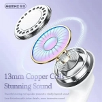 Ασύρματα ακουστικά Remax TWS-19 Earbud με θήκη φόρτισης λευκό - Image 7
