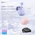 Ασύρματα ακουστικά Remax TWS-19 Earbud με θήκη φόρτισης μαύρο - Image 2