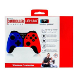 Ασύρματο χειριστήριο Gamepad συμβατό με Android, PC & iOS Lehuai TS2646 μπλε κόκκινο - Image 3
