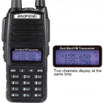 Επαγγελματικός Ασύρματος Πομποδέκτης Dual Band VHF/UHF 8W με Handsfree Baofeng UV-82 - Image 2