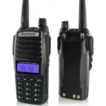 Ασύρματος πομποδέκτης UHF/VHF Baofeng UV-82 5W με μονόχρωμη οθόνη μαύρο