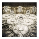 Διαφανές επιτραπέζιο φωτιστικό Crystal lamp