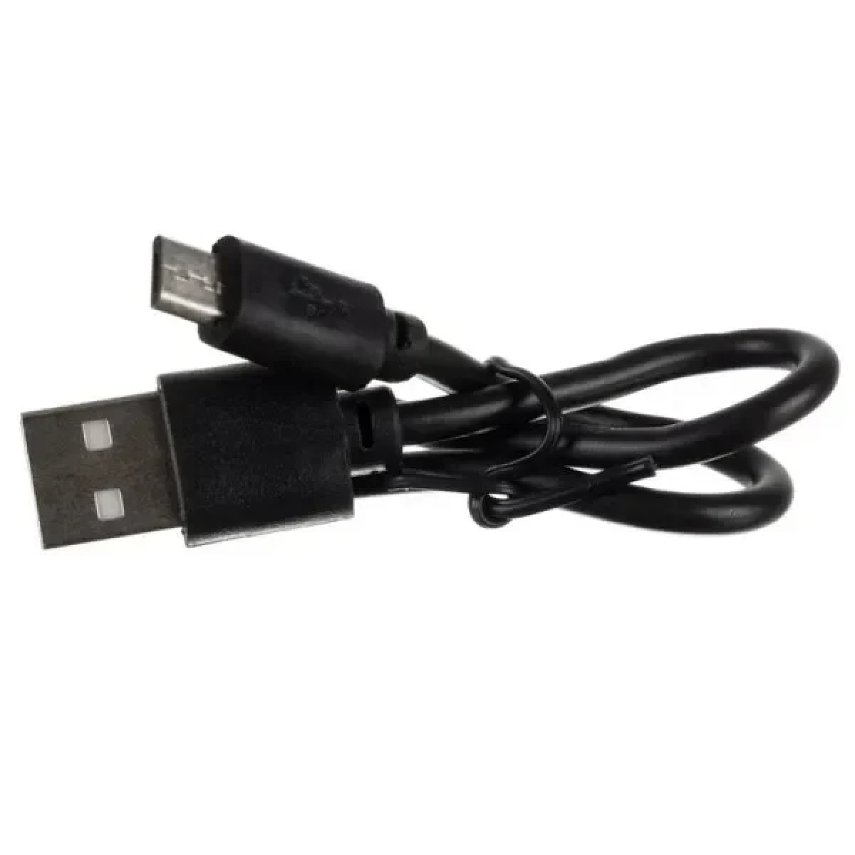 Επαναφορτιζόμενος φακός κεφαλής LED USB μαύρο - Image 3