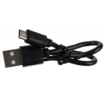 Επαναφορτιζόμενος φακός κεφαλής LED USB μαύρο - Image 3