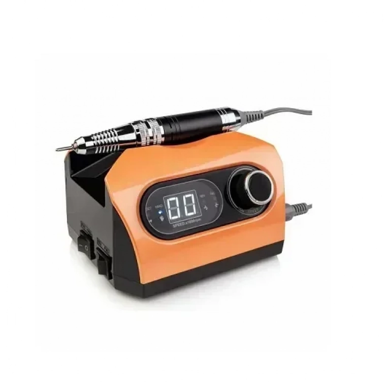 Επαγγελματικός τροχός νυχιών ρεύματος 35000rpm 65W ZS-717 πορτοκαλί