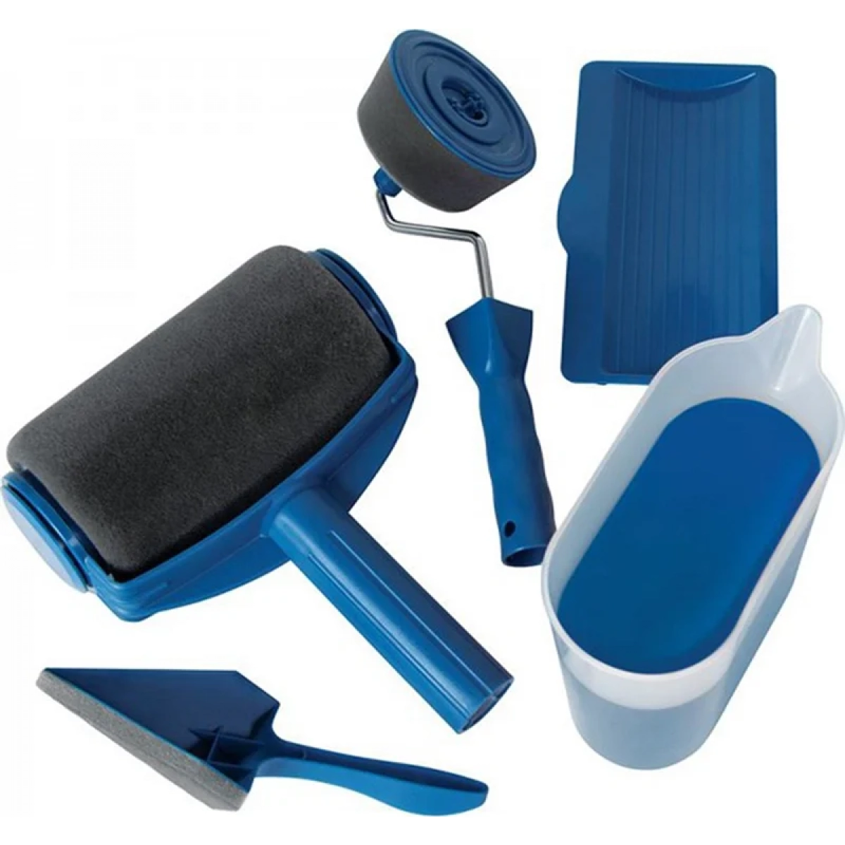 Έξυπνο σετ βαψίματος Paint Roller Andowl Q-T197 μπλε - Image 2
