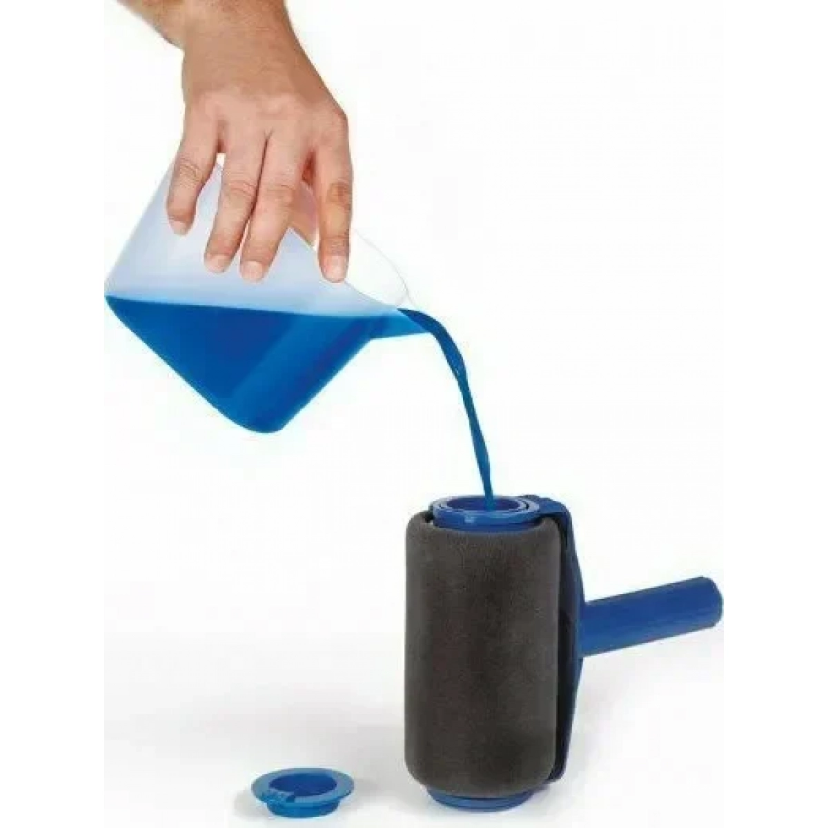 Έξυπνο σετ βαψίματος Paint Roller Andowl Q-T197 μπλε - Image 3