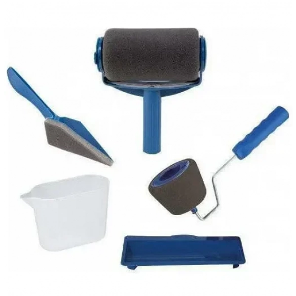 Έξυπνο σετ βαψίματος Paint Roller Andowl Q-T197 μπλε