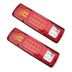 Φανάρι σήμανσης LED φορτηγού 12V/24V μαύρο 2τμχ - Image 2