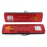Φανάρι σήμανσης LED φορτηγού 12V/24V μαύρο
