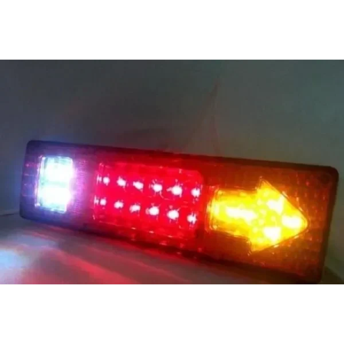 Φανάρι σήμανσης LED φορτηγού 12V/24V μαύρο 2τμχ - Image 4