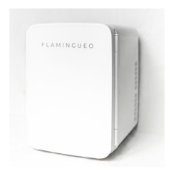 Flamingueo TE-5 Retro Μίνι Φορητό Ψυγείο Eli Ψύξης και Θέρμανσης 10Lt, 40W 24x29x34 – Λευκό