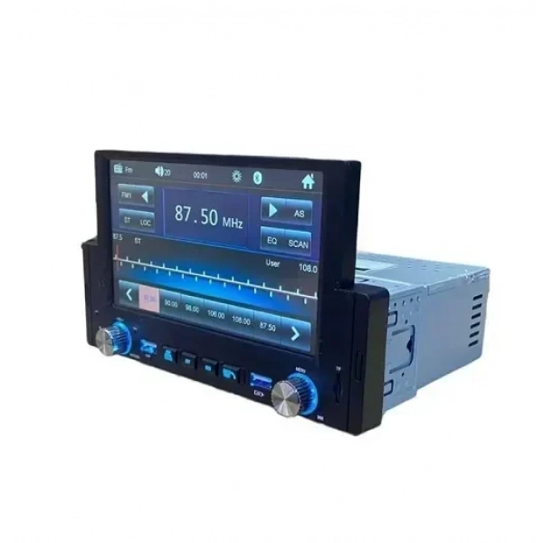 Ηχοσύστημα αυτοκινήτου με οθόνη Pervoi CTC-6060 μαύρο